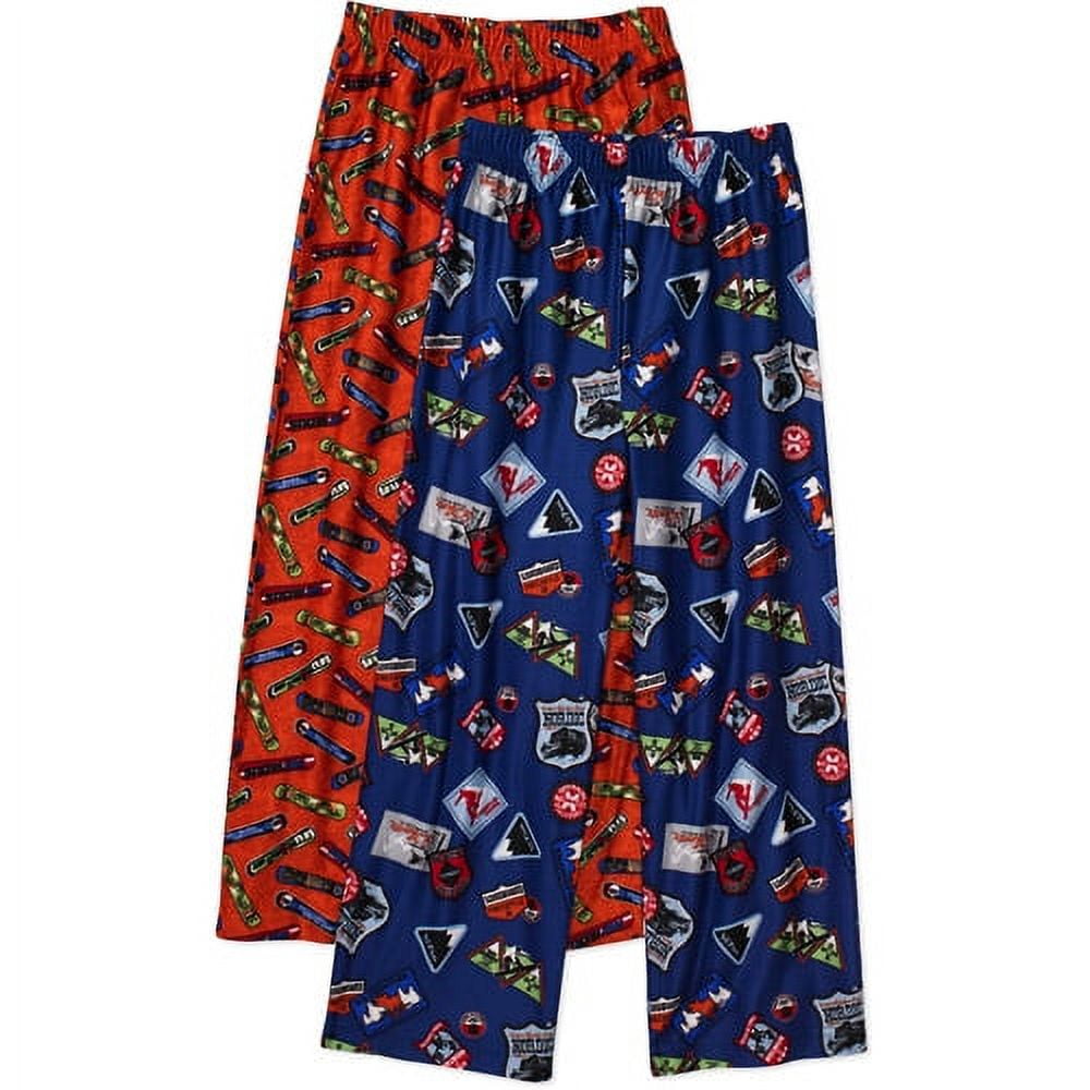 Faded Glory Boys' Assorted Sleep Pants, 2 Pack