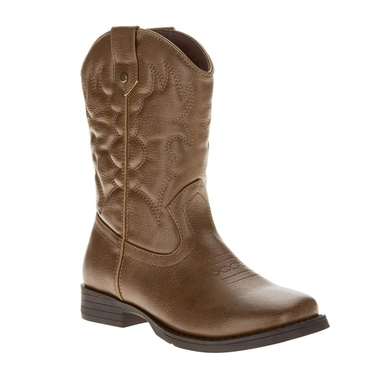 Faded Glory Boys Cowboy Boot Walmart