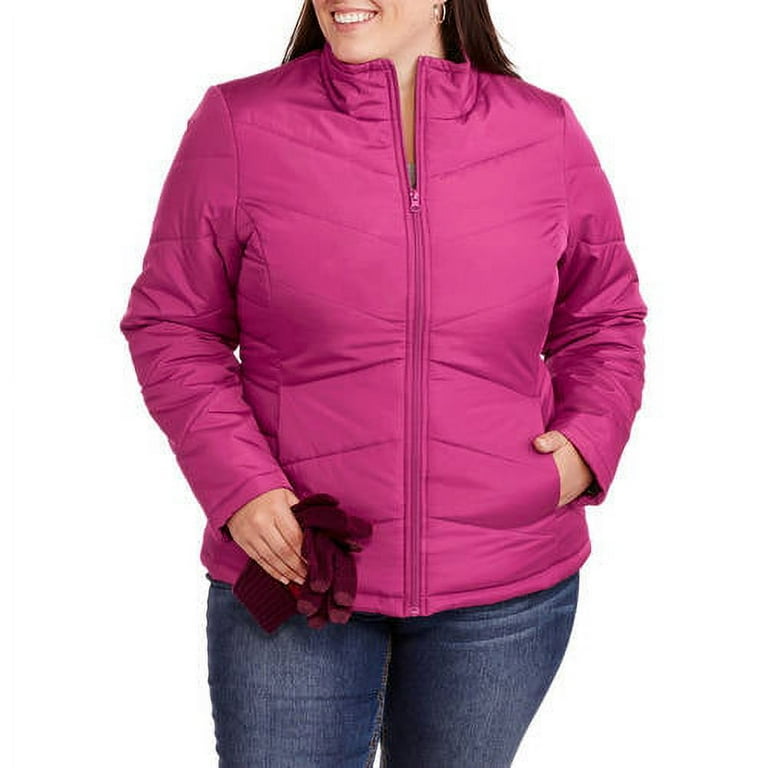 Faded Glory Bubble Jacket Walmart