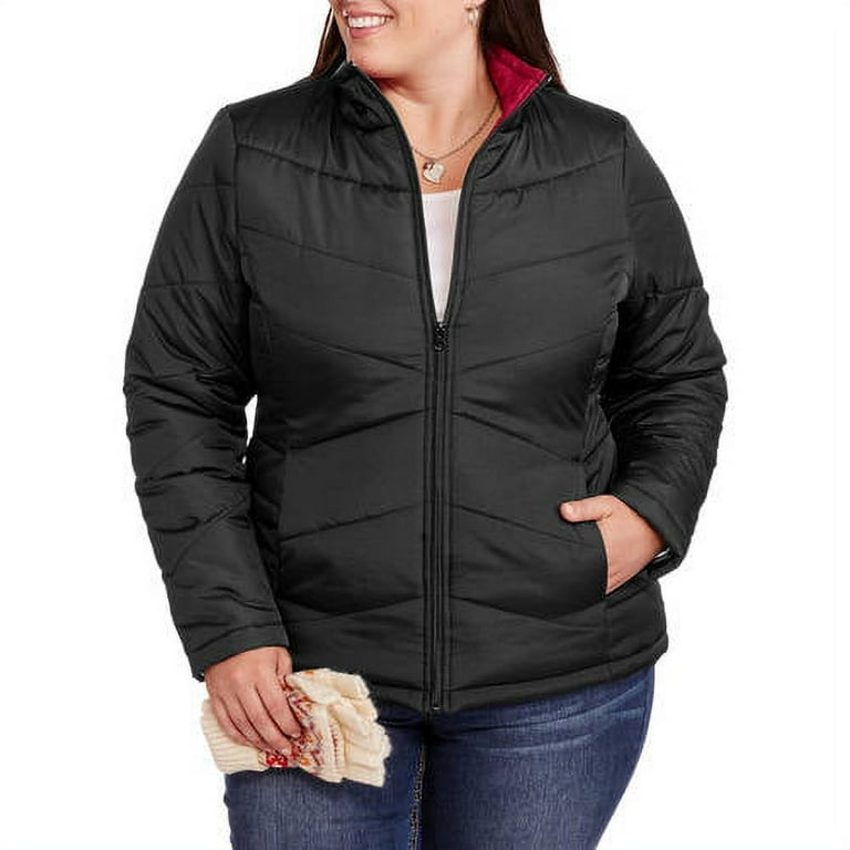 Faded glory black jacket sales