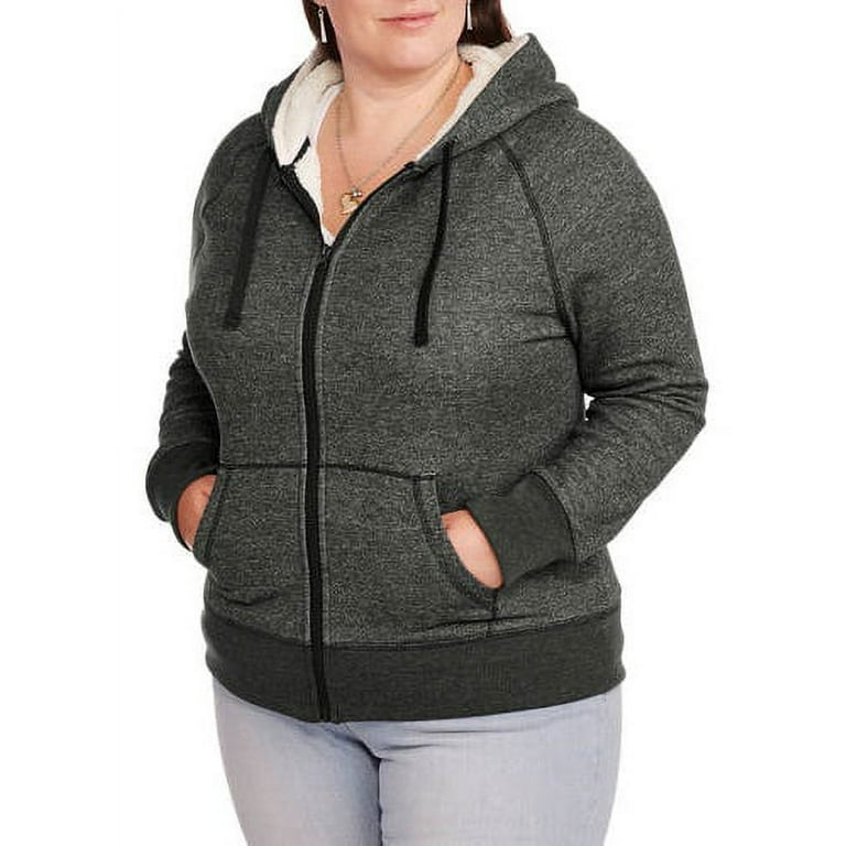 Faded glory sherpa jacket deals