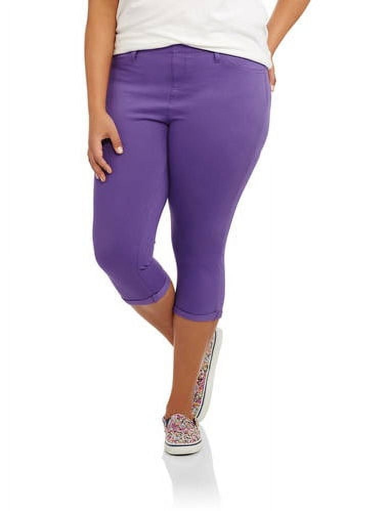 Faded glory plus clearance size capri leggings
