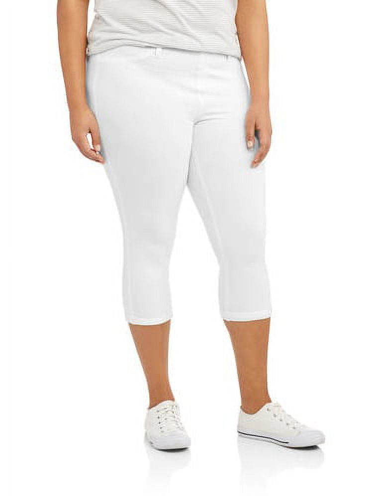 Faded glory shop capris plus size