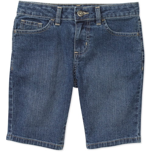 Faded Glory Girls Denim Bermuda Short Walmart