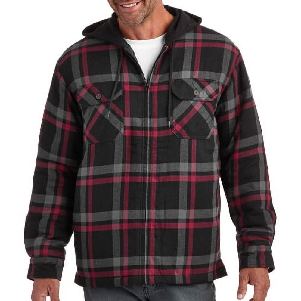 Faded glory plaid jacket cheap