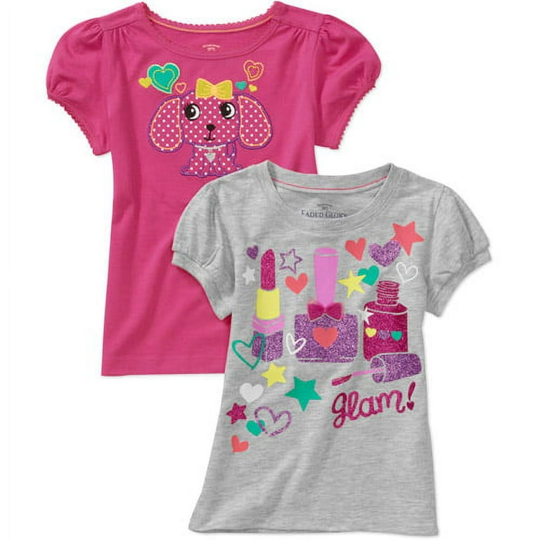 Faded Glory - Little Girls' Graphic And 