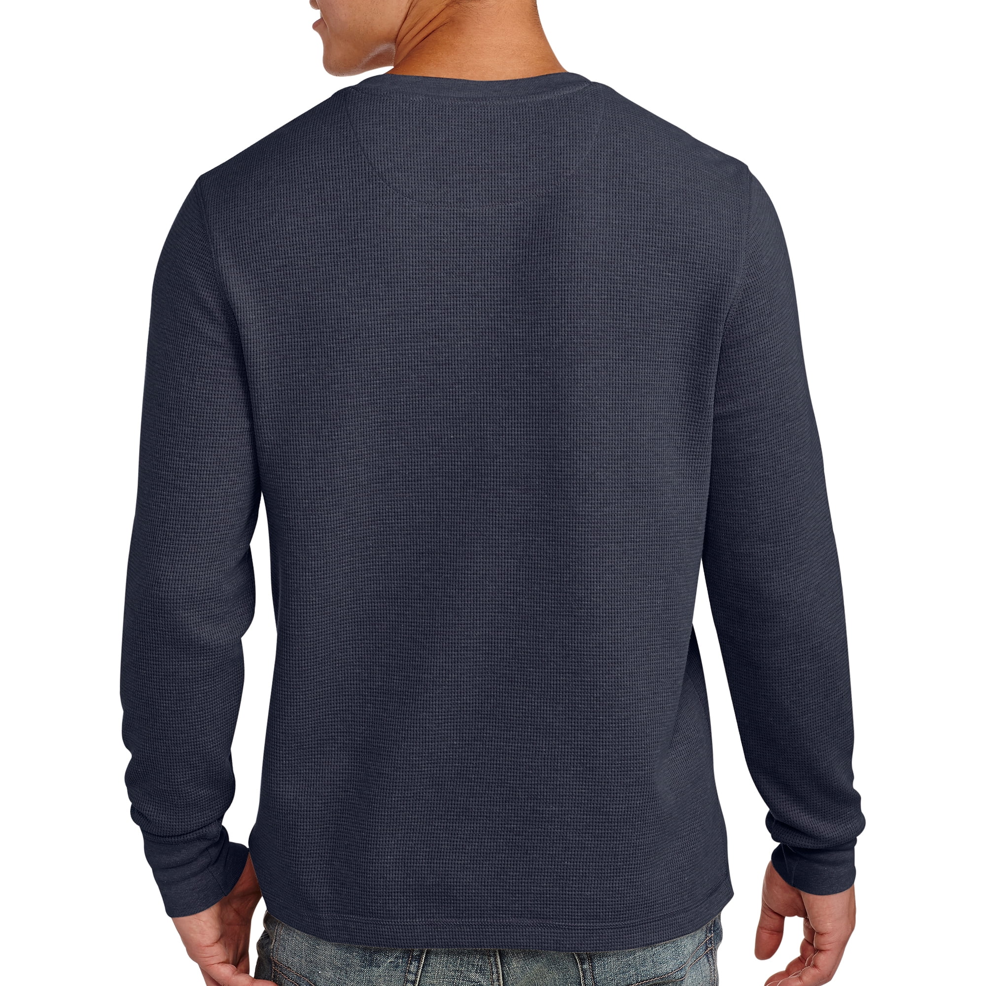 Faded Glory Long Sleeve Thermal Henley