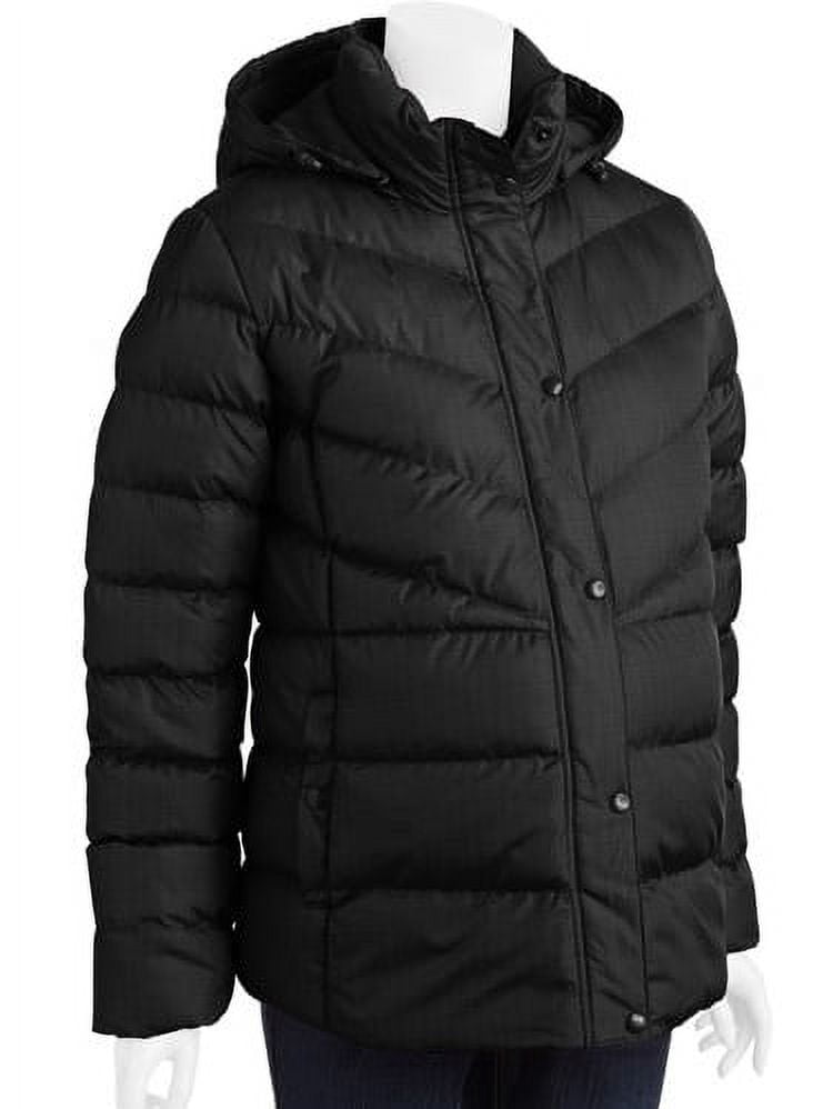 Faded Glory Maternity Hooded Puffer Coat Walmart
