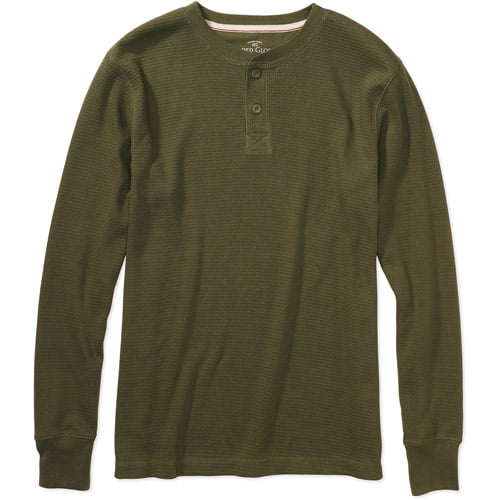 Faded Glory Men's LongSleeve Thermal Henley