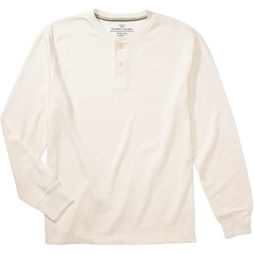 Faded Glory Men's LongSleeve Thermal Henley