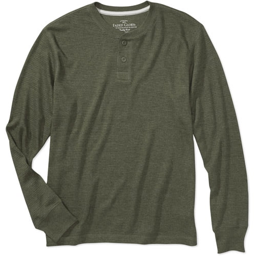 Faded glory thermal 2024 long sleeve shirts