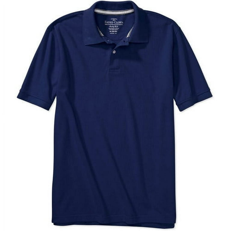 walmart faded glory men's polo shirts