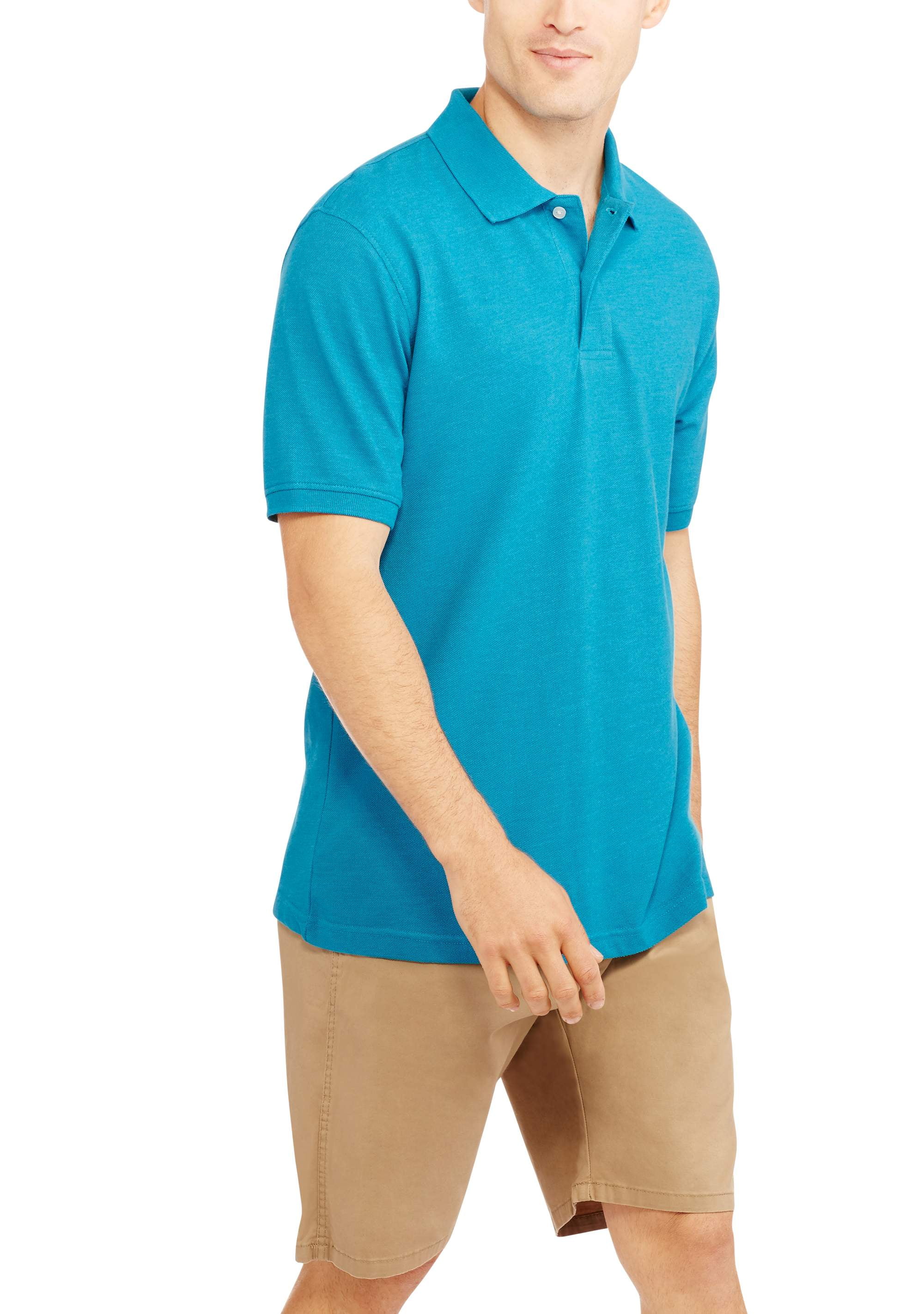 walmart faded glory men's polo shirts