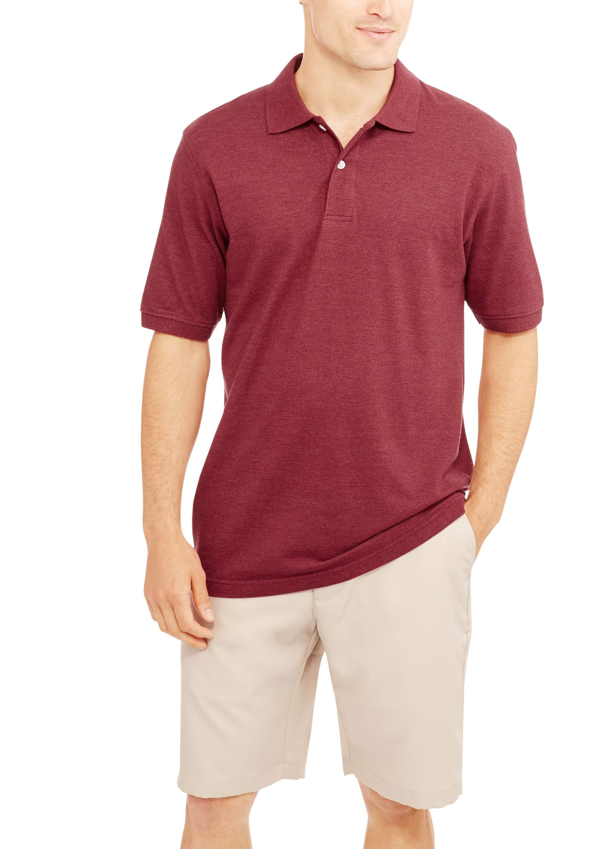 walmart faded glory men's polo shirts