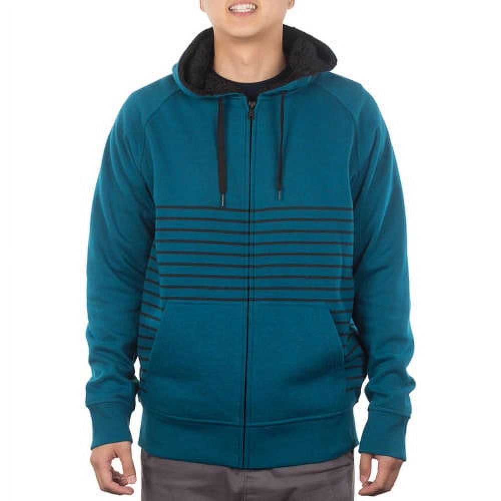 Faded glory men's sherpa hoodie clearance