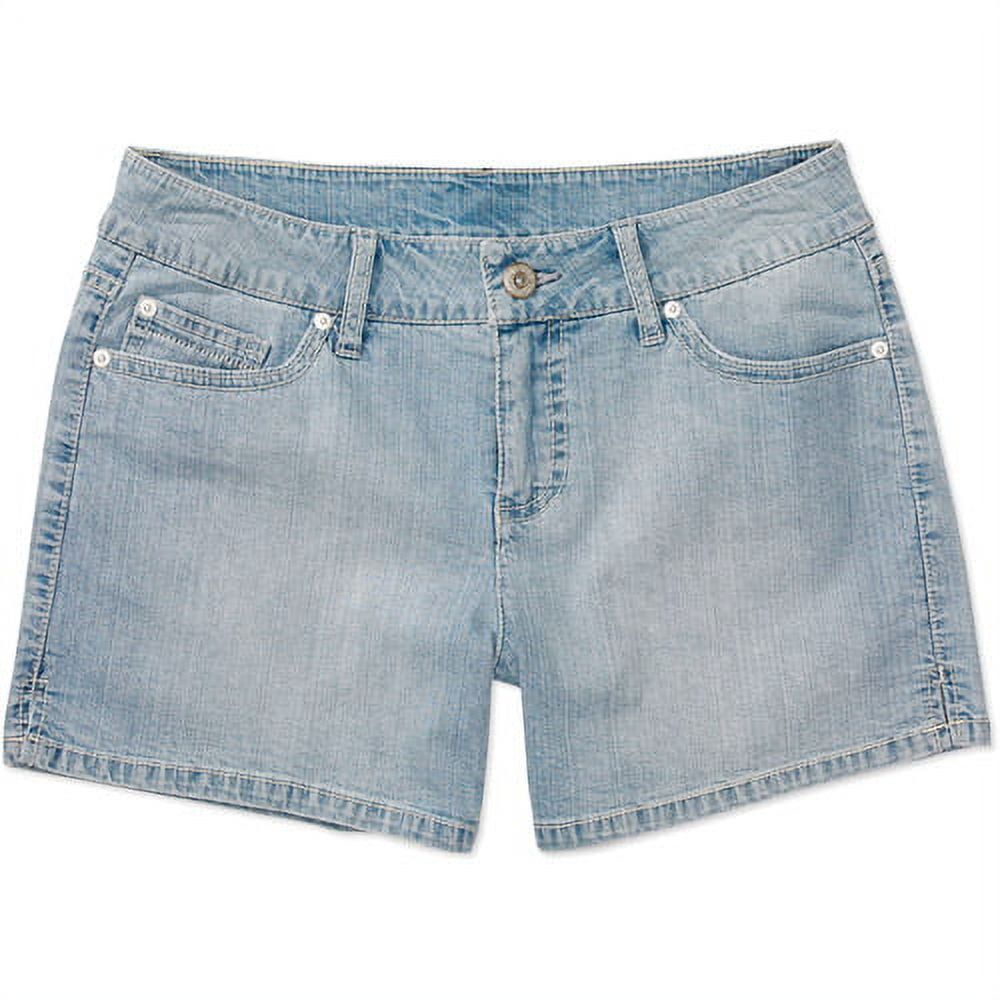 Faded Glory Women s Basic Denim Shorts Walmart