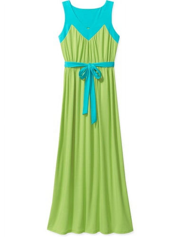 Faded Glory Women's Colorblock Maxi Dres - image 1 of 1