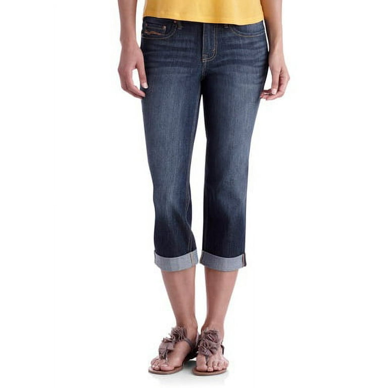 Faded glory jean capris hotsell