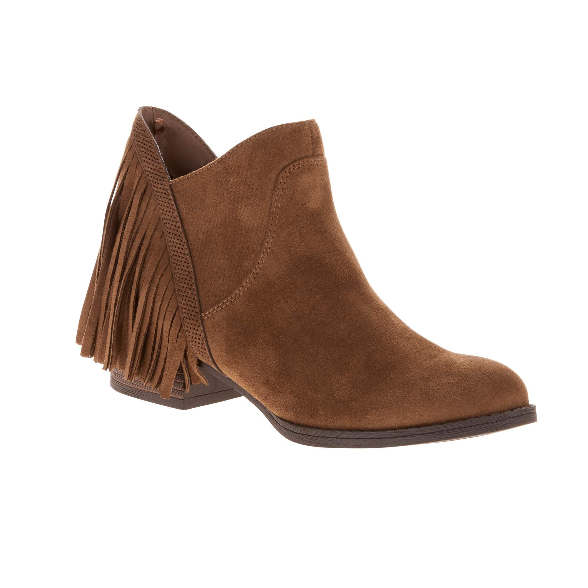 Faded Glory Women's Hula Fringe Boot - Walmart.com