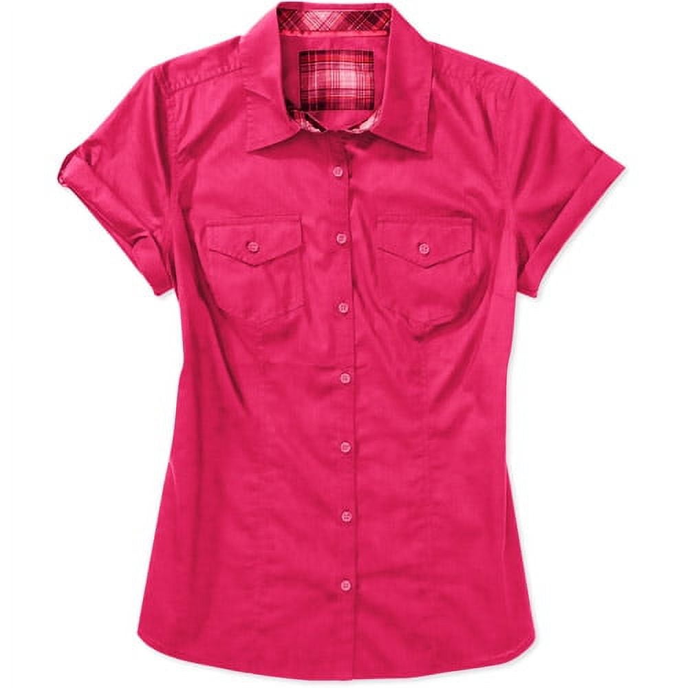 Faded Glory Women's Organic Cotton Camp Shirt