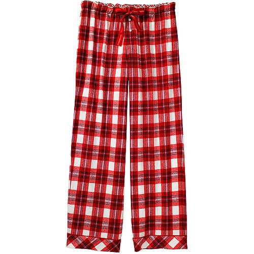Faded Glory Women's Plus Organic Cotton Flannel Pajama Pants