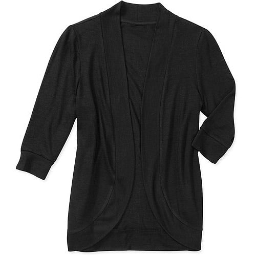 Faded Glory Women s Plus Size Cocoon Sweater Shrug Walmart