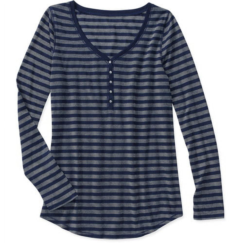 faded glory men's henley tee