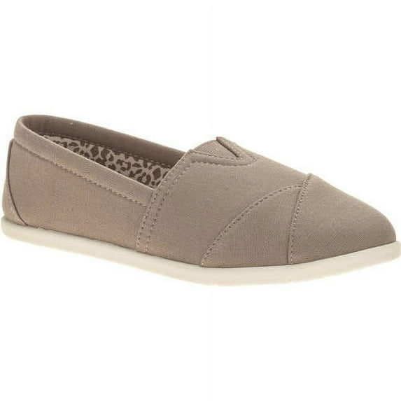Faded Glory Womens' Basic Aline Canvas Slip-on