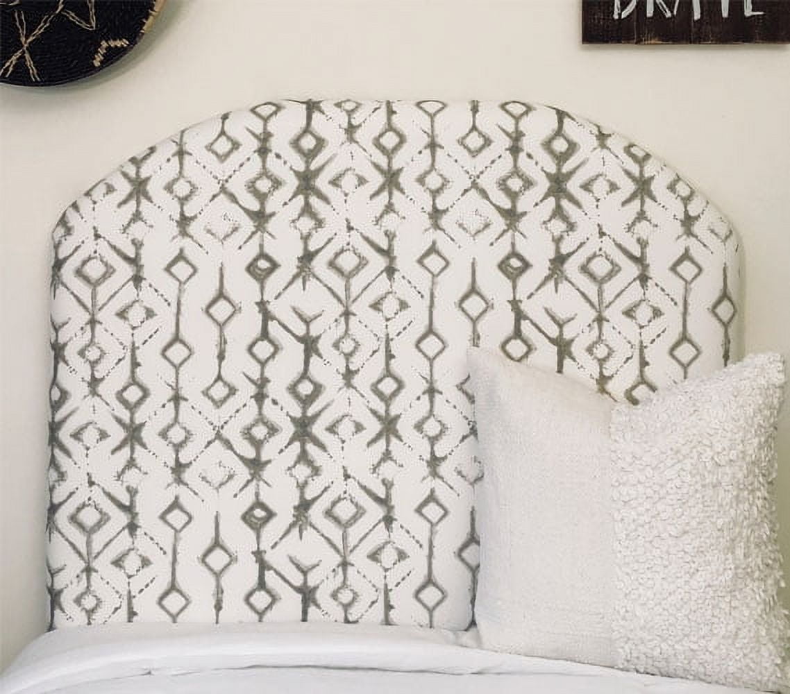 Faded Grey Twin/Twin XL Arched Headboard