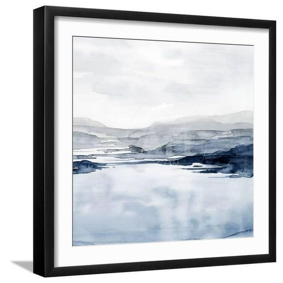 Faded Horizon II, Abstract Scenic Framed Art Print Wall Art by Grace Popp Sold by Art.Com