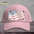 thumbnail image 1 of Faded Old Glory Novelty License Plate Hat Cotton Pink, 1 of 1