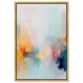 thumbnail image 1 of Faded Rainbow Echoe Canvas Print Colorful Wall Decor by Art Remedy, Gold Frame, 10 x 15, 1 of 7