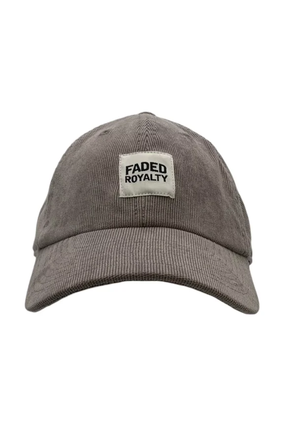 Men's Dad Corduroy Woven Cap Grey
