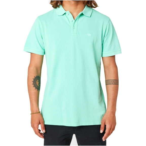 Faded Short Sleeve Polo Shirt [Yucca]