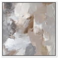 thumbnail image 1 of Faded Textured III Canvas Boho Minimalist by Art Remedy, White Frame, 40 x 40, 1 of 7