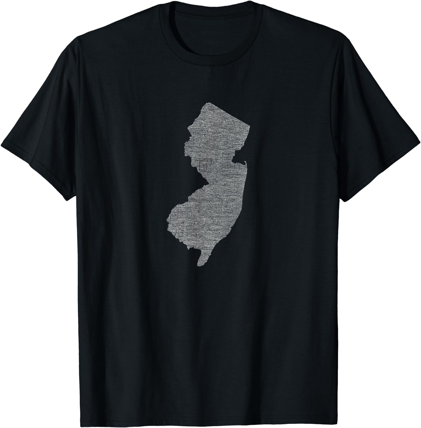 Faded White New Jersey State TShirt