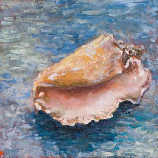 Faded into the Shore I Canvas Art - Walt Johnson (24 x 24)