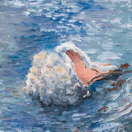 Faded into the Shore II Canvas Art - Walt Johnson (24 x 24)