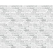 Fadeless Design Roll - White Brick, 48" x 12 ft