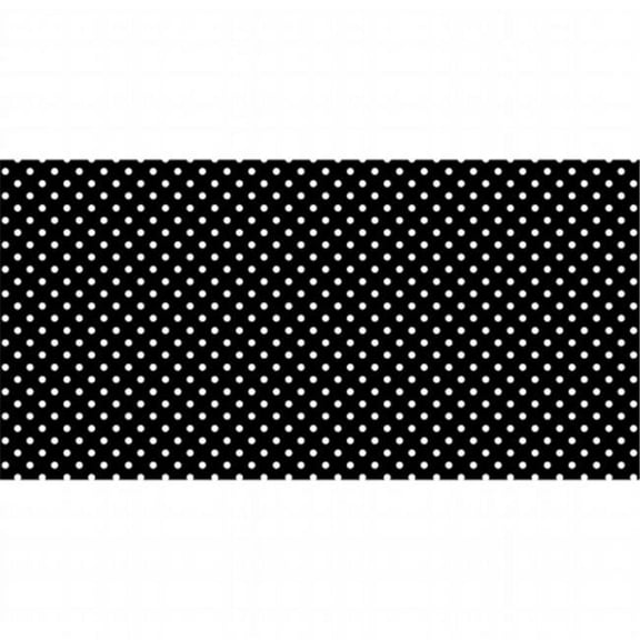 Fadeless 48X50 Classic Dots Black