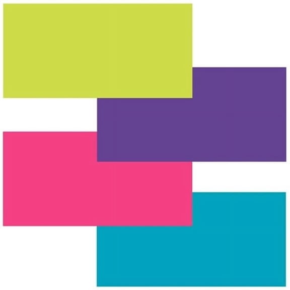 Fadeless Bulletin Board Art Paper, Bright Assortment, 48" x 12', 4 Rolls