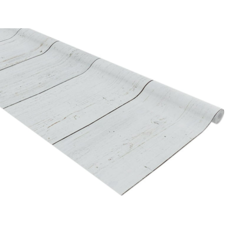 White x Paper, Art Shiplap, Fadeless 50\', 1 Bulletin Board Roll 48\