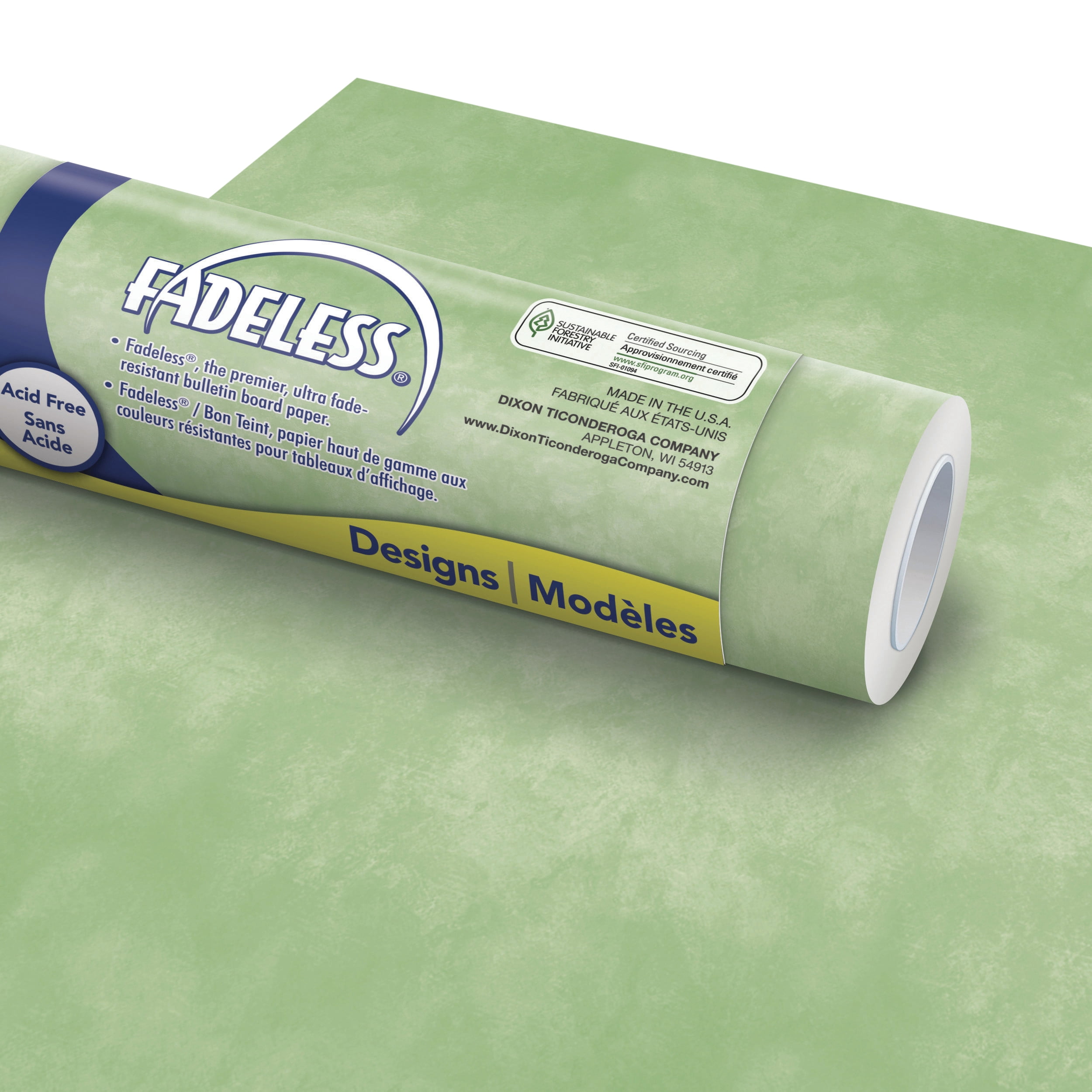 Fadeless® Bulletin Board Art Paper, Color Wash Mint, 48