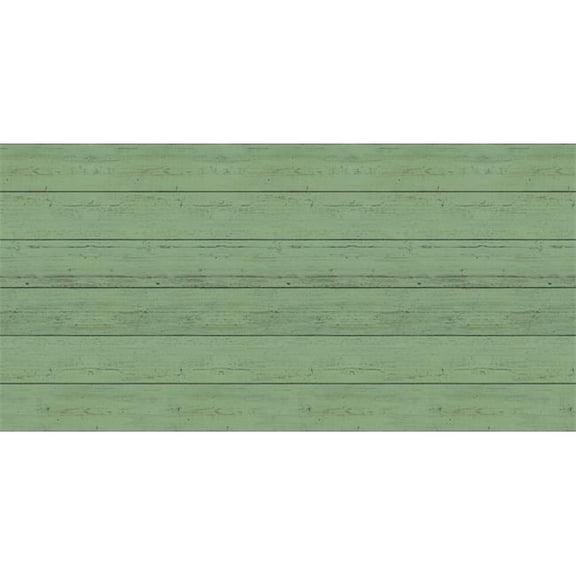 Dixon Ticonderoga 2041543 48 in. x 12 ft. Fadeless Designs Paper Roll, Mint Shiplap