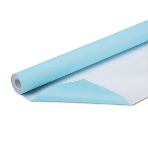 Fadeless Paper Roll, 50lb, 48" X 50ft, Lite Blue | Bundle of 2 Rolls