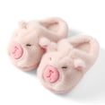 thumbnail image 1 of Fadezar Big Kids Fuzzy Slippers Winter Warm Cute Capybara House Shoes for Boys Girls, 1 of 5