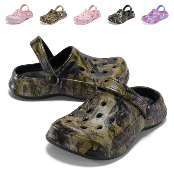 Fadezar Toddler Kids Clogs Boys Girls Lightweight Non Slip Water Shoes Quick Dry Garden Beach Pool Sandals