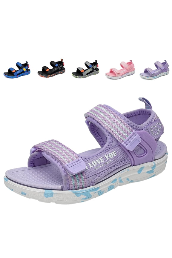 Boys Girls Sandals Kids Hiking Sports Open Toe Summer Sandals