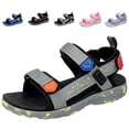 thumbnail image 1 of Fadezar Boys Girls Sandals Kids Hiking Sports Open Toe Summer Sandals, 1 of 5