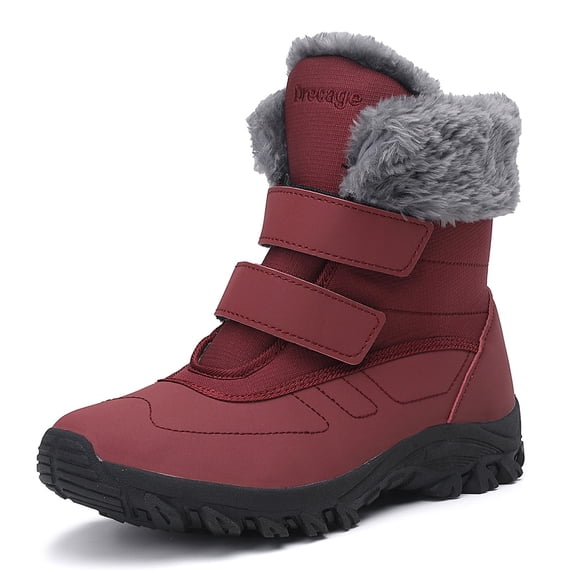 Fadezar Women's Snow Boots Faux Fur Lined Winter Boots Waterproof Insulated Snow Shoes